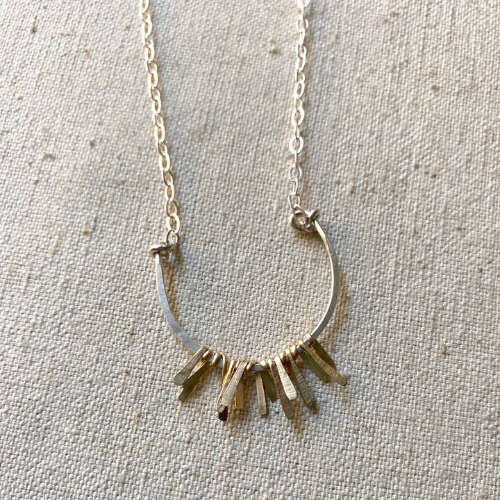 Sunburst Halskette für den Großhandel von LA DE DA Jewelry