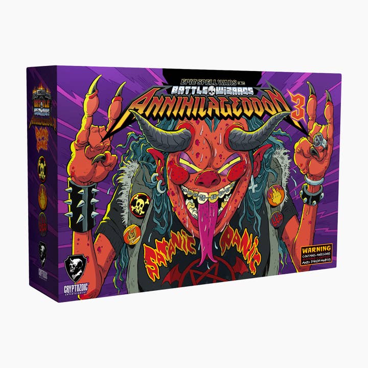 Epic Spell Wars of the Battle Wizards: ANNIHILAGEDDON 3 — SATANISK PANIK for engroshandel hos Cryptozoic Entertainment