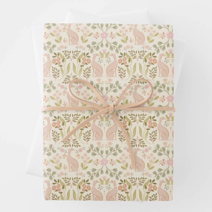 Papier Cadeau Joli Chiot pour la vente par Flounce & Flourish