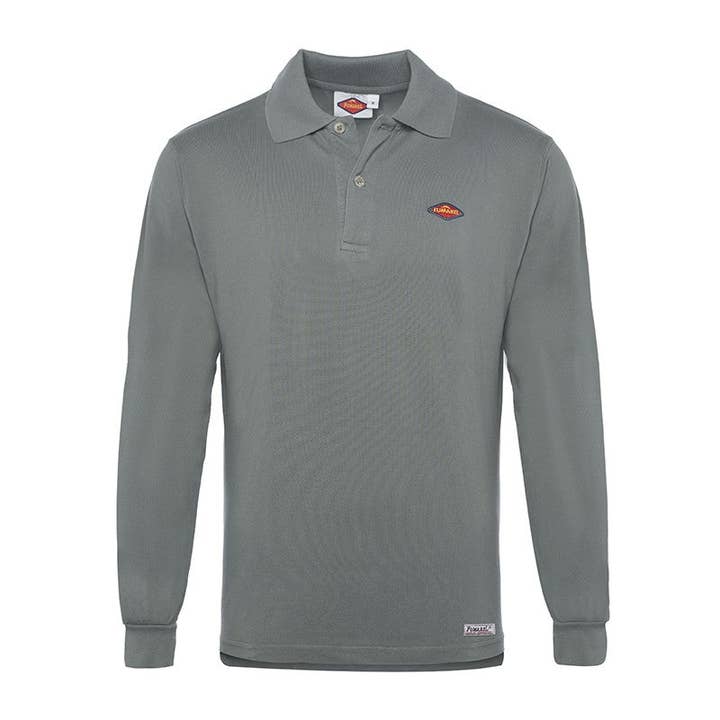 Polo en piqué à manches longues pour la vente par Fumarel