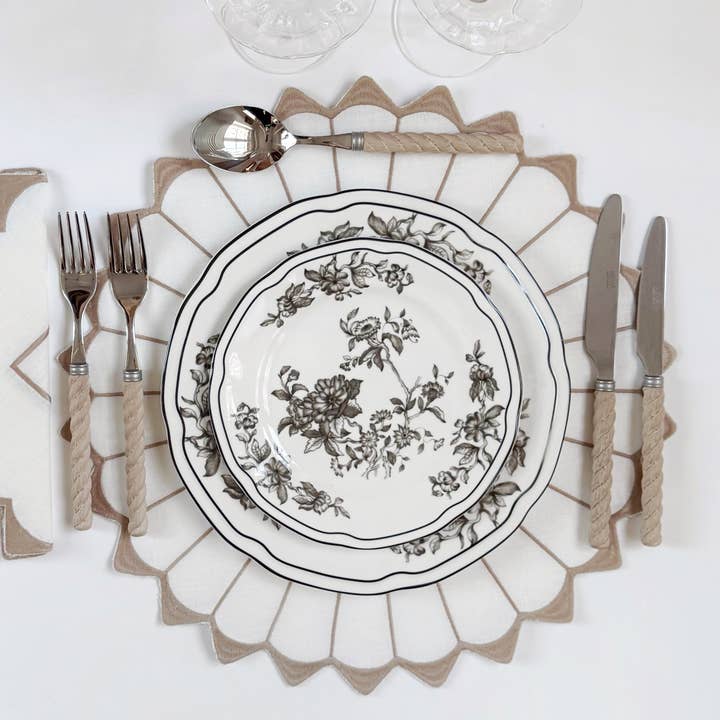 Duggan Society - Wholesale Dinner Plate - Byron white fine bone china dinner plate (set of 4)2