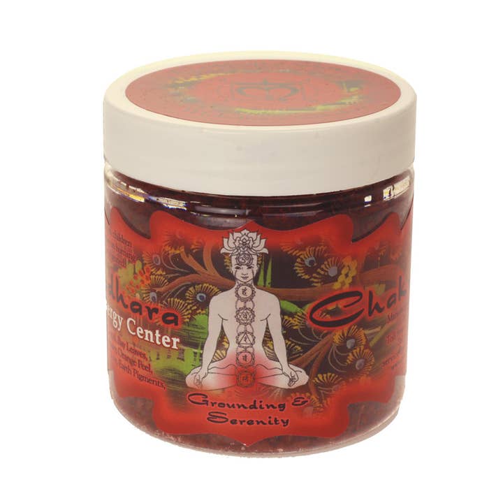 Prabhuji's Gifts - Wholesale Retailer Display - Home & Living - Display Rack - Herbal Resin Incense Chakra line - 42 Jars 2.2