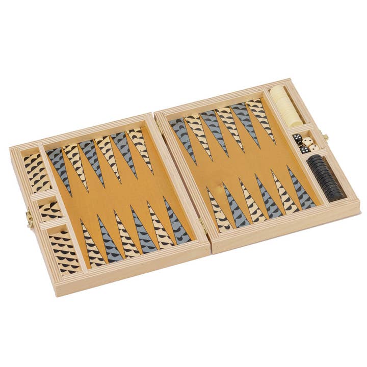 Wolfum Studio - Wholesale Board Game - Curves Travel Backgammon Set