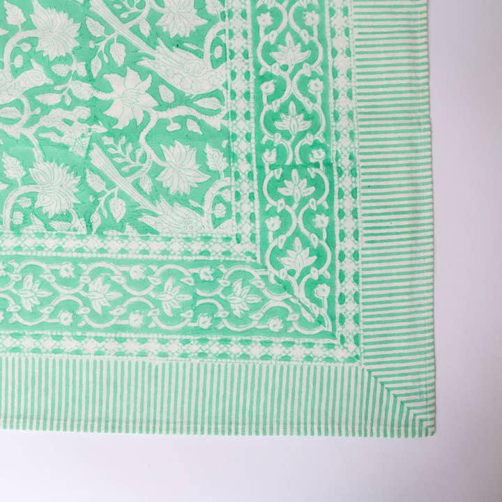 Jade Garden Tablecloth for wholesale by Polly Fenwick