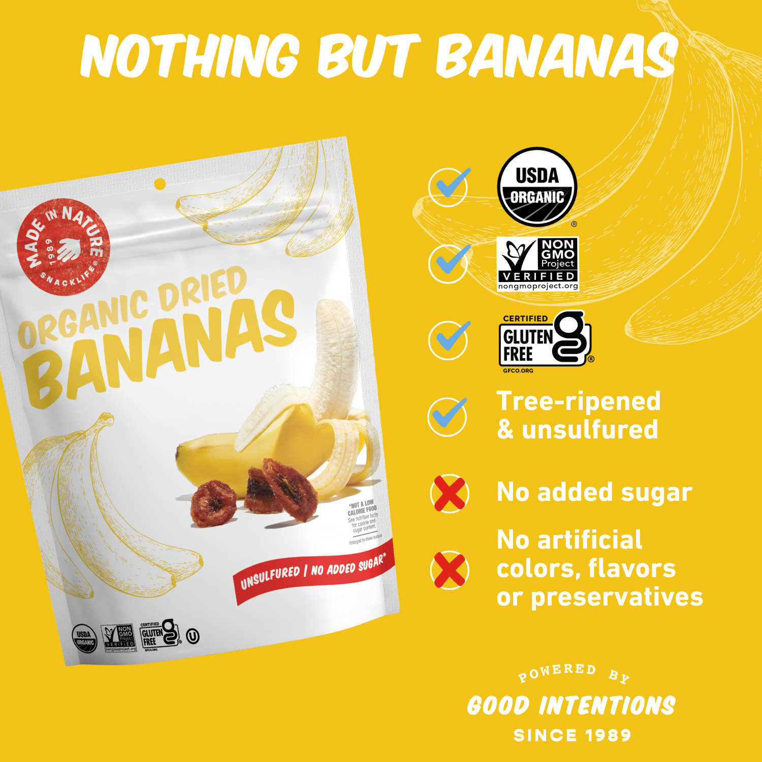 Made In Nature - Wholesale Dried/Dehydrated Fruit - Dried Banana4