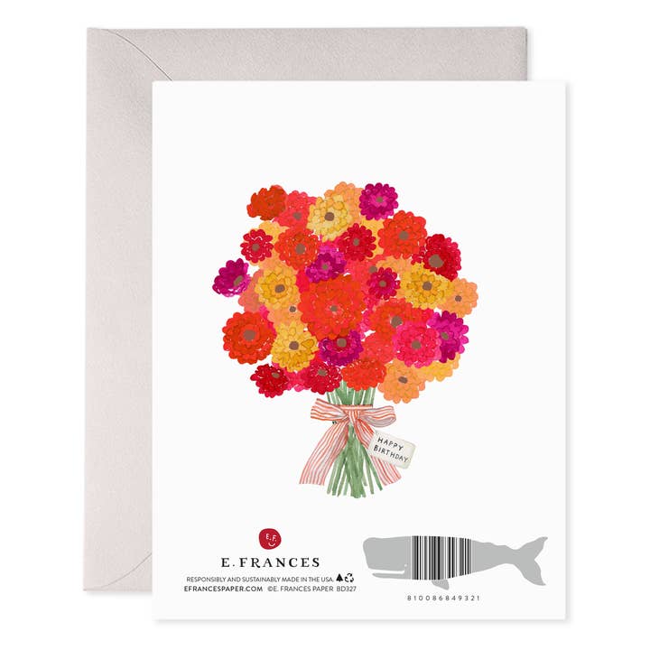 E. Frances Paper - Wholesale Birthday Card - Birthday Bouquet | Birthday Greeting Card1