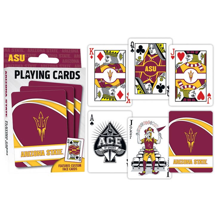 Masterpieces Puzzles - Wholesale Playing Cards - Arizona State Sun Devils Playing Cards2