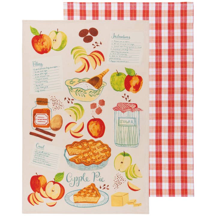 Sweet as Pie Dishtowels Set of 2 for wholesale by Now Designs by Danica