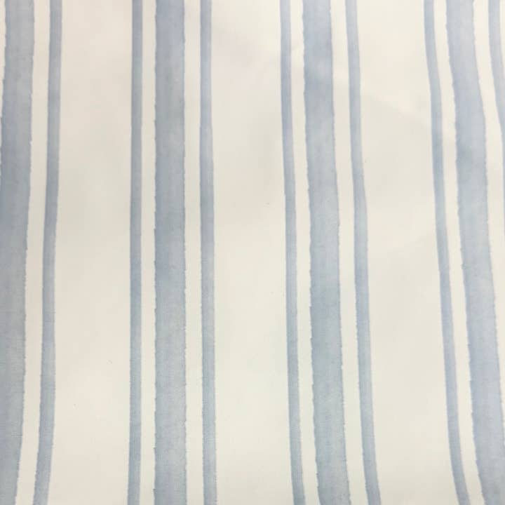 Hampton James Clothing - Wholesale Bib - Baby - Signature Catch All Bib - Light Blue Stripe 1