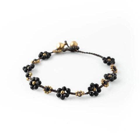 Bali Queen - Wholesale Anklet - Crystal Flower Anklet 5 Pack10