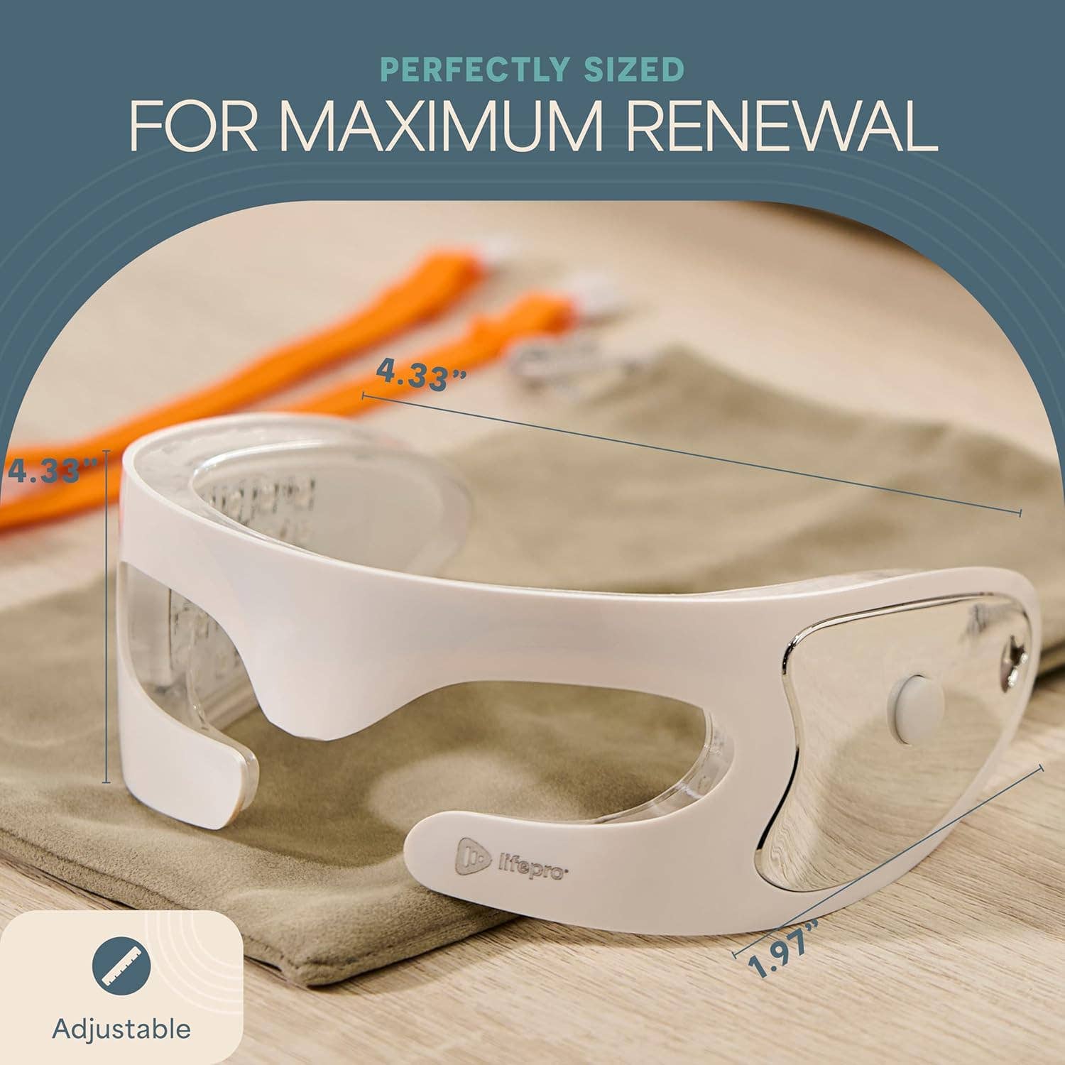 LifePro - Wholesale Body Massager - LifePro RejuvaGlow Red Light Eye Mask – LED Light Therapy5