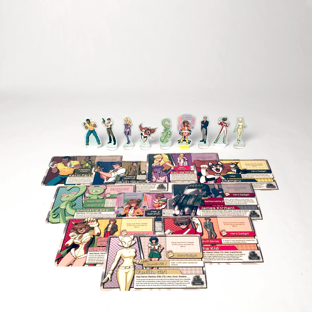 Japanime Games - Wholesale Board Game - Tokyo Sidekick - Boardgame3