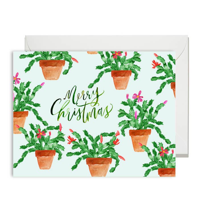 Jul Kaktus för wholesale av Shannon Kirsten Illustration