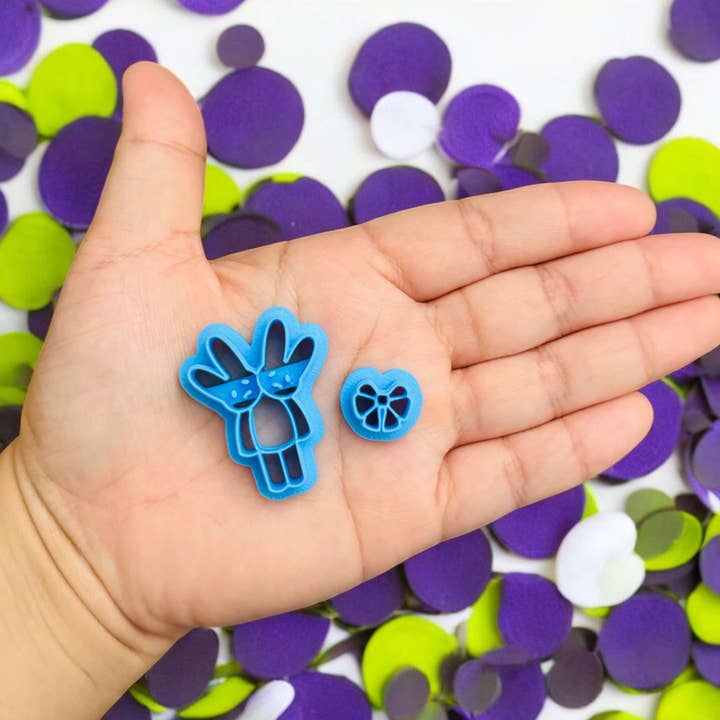 Roussell Prints and Demand LLC - Venta al por mayor Utensilio para manualidades - Cortador de arcilla polimérica para muñeca de dos cabezas