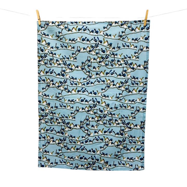 Strofinaccio con motivo di scricciolo fatato per la vendita all'ingrosso da parte di Red Parka