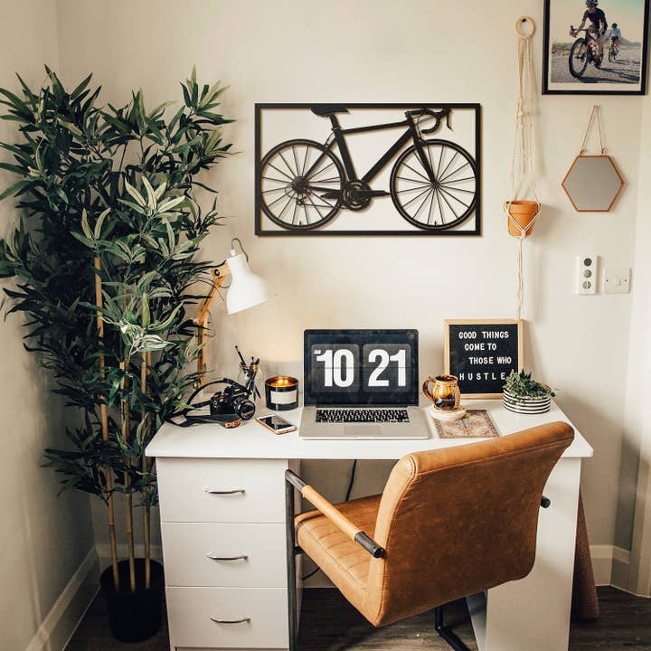 NOXART LLC – Großhandel 3D-Wandkunst – Fahrrad-Metall-Wandkunst - APT21711