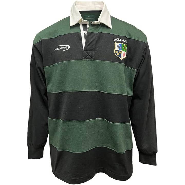 Camiseta de Rugby de Manga Larga para Hombre Irish Crest para venta al por mayor de Dublin Gift Company