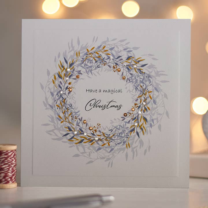 Magical Christmas Card - XMAS 011 for wholesale by Mrs Lovesy