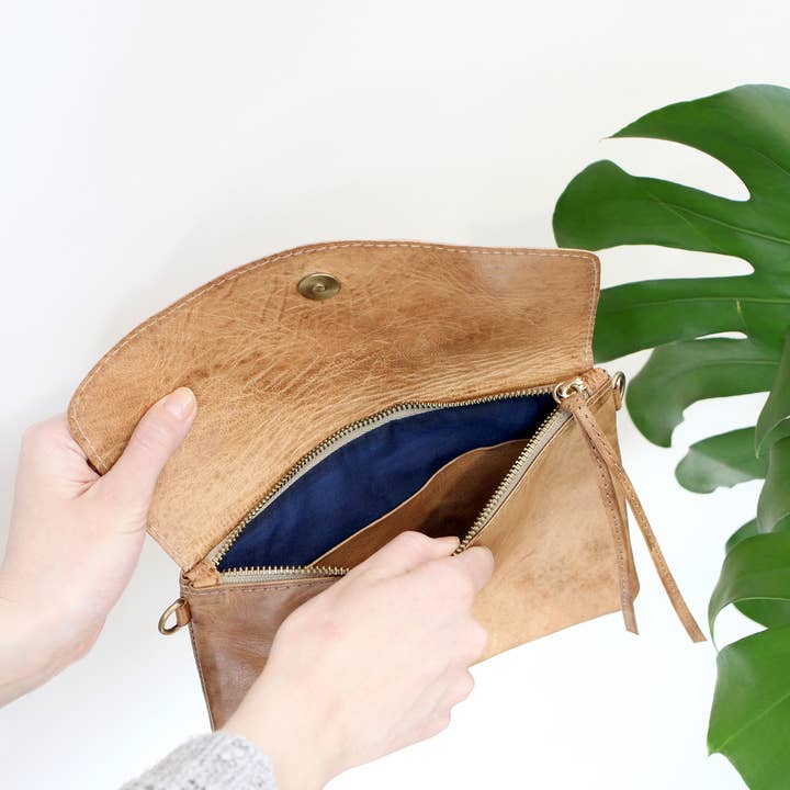 Jubilee Trading Co. | Ethical Trade Decor + Accessories - Wholesale Crossbody Bag - Women's - Rosa Crossbody Clutch