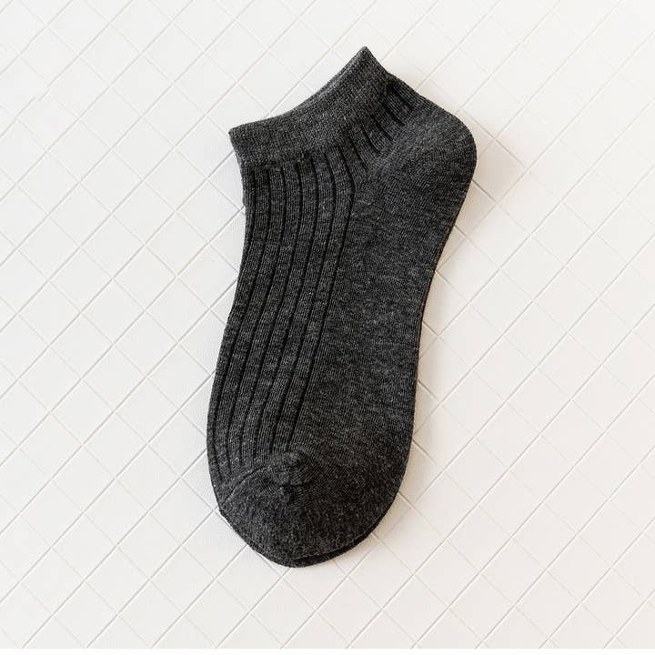 ACCITY - Wholesale Socks - Women's - INSTEP VERTICAL WRINKLE ANKLE SOCKS_CWMS0906