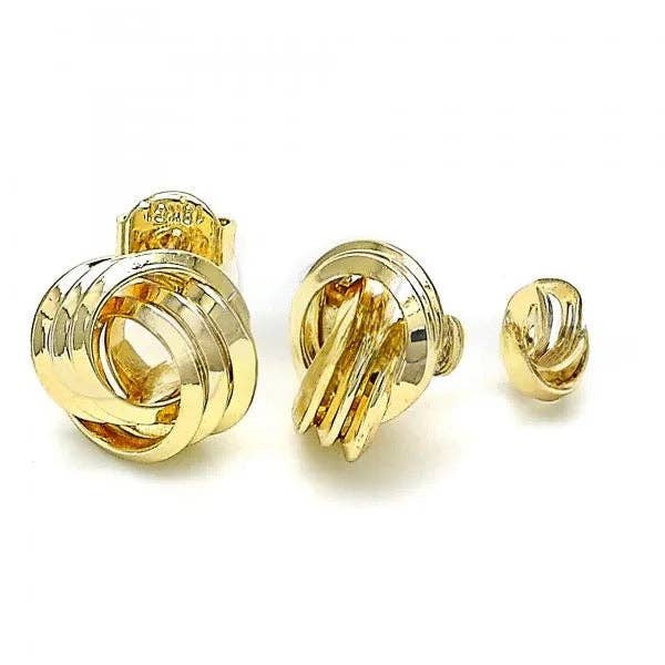 POLERADE SPIRALFORMADE ÖRHÄNGEN för wholesale av Next Gen Trends