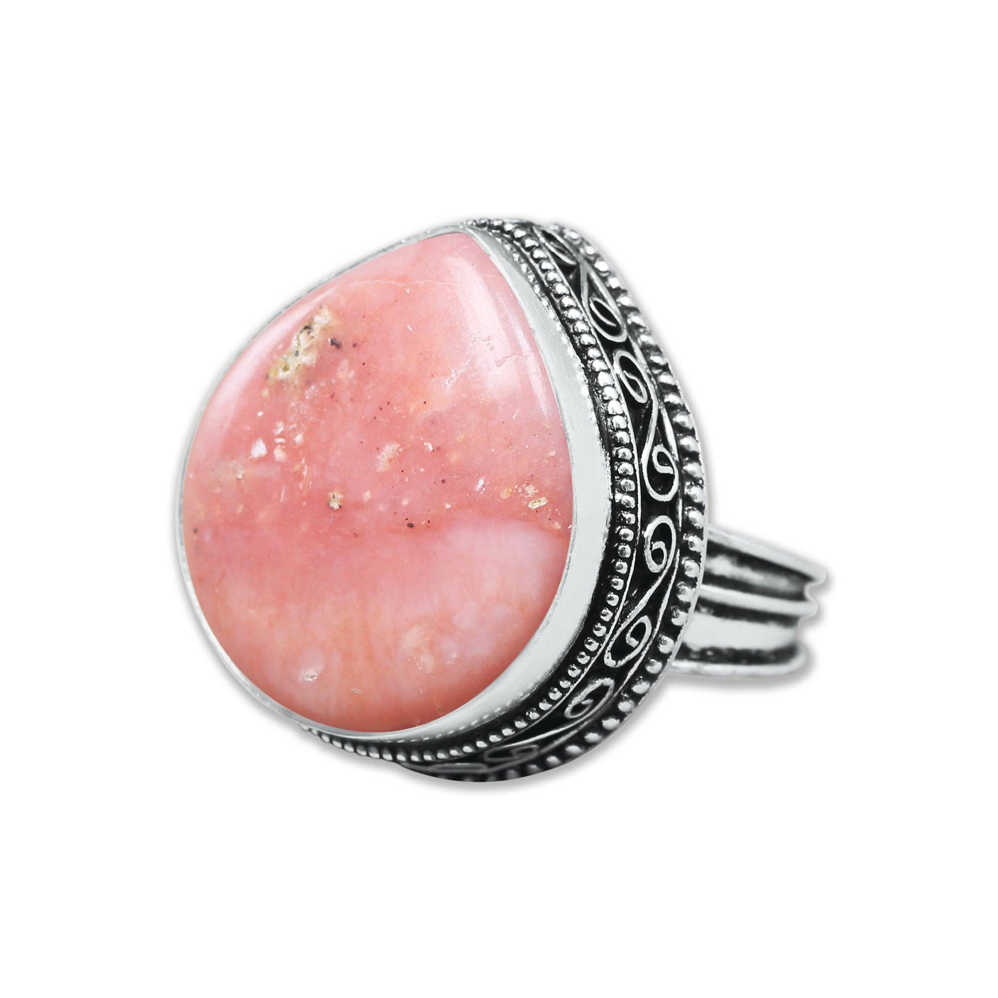 Handmade Jewels – wholesale Cocktail/statement ring – Artisanal Silver-Plated Statement Rings – Assorted Gemstones with Designer Bands (US Sizes 6–10, Non-Adjustable)10