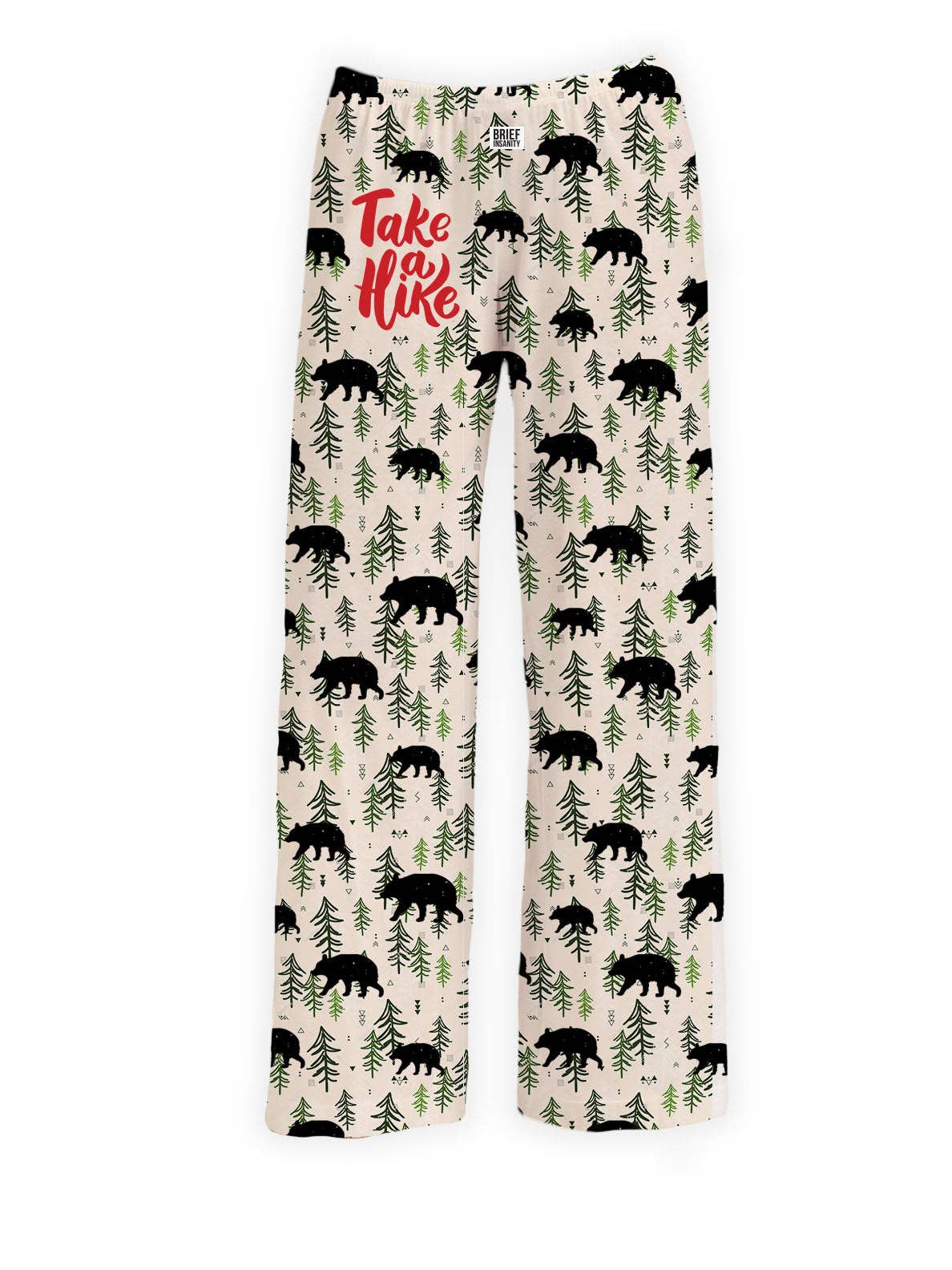 BRIEF INSANITY - Wholesale Sleepwear Bottom - Women's - Take A Hike Bear Pajama Lounge Pants