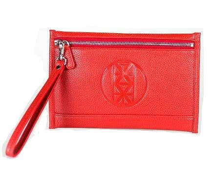 AMMA JO - Wholesale Clutch Bag - Women's - Signature Clutch Wallet (Red)3