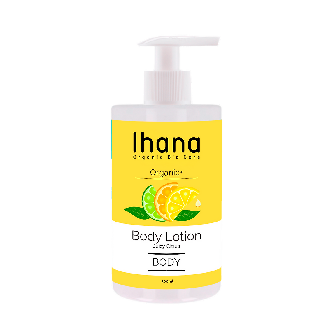 Ihana Luonto Pro - Wholesale Body Cream/Lotion - IHANA Vitaminized Organic Citrus Body Lotion 300ml0