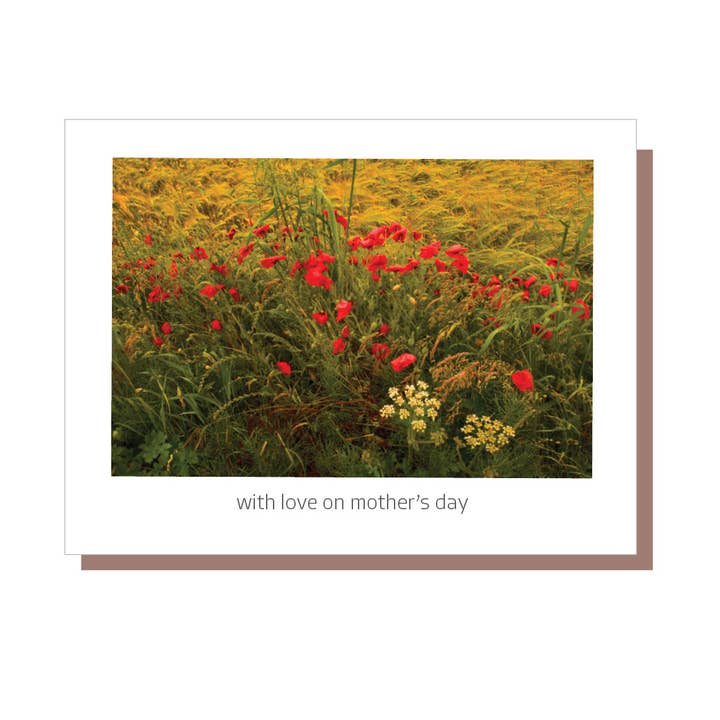 Con amor en el Día de la Madre - tarjeta irlandesa del Día de la Madre para venta al por mayor de Irish Greeting Cards by Catherine Dunne