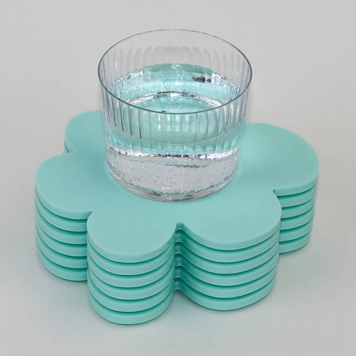 Porta-copos mate cor de menta por atacado de Vahz Studio