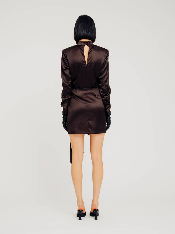 Black LARA DRESS for wholesale on Faire1