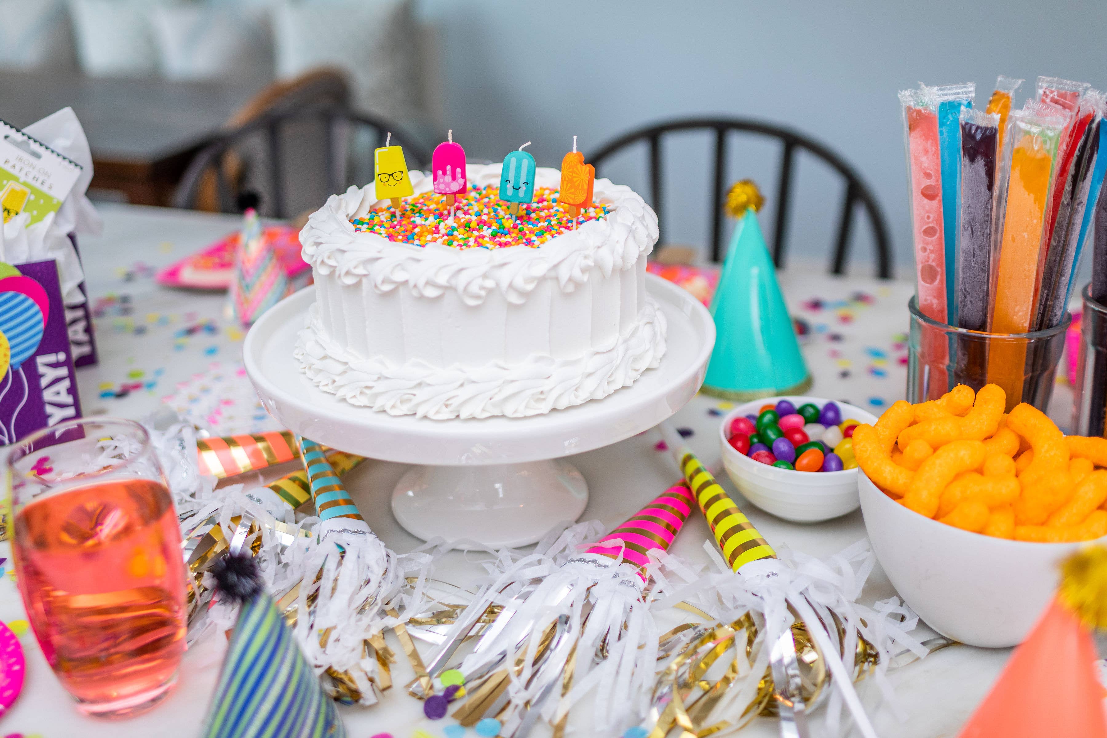 Party Partners - Wholesale Party Favor - Striped Party Horns6