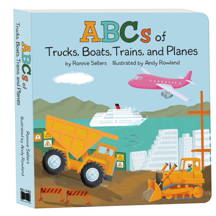 The ABCs of Trucks, Boats, Planes, and Trains: for wholesale by Sellers Publishing