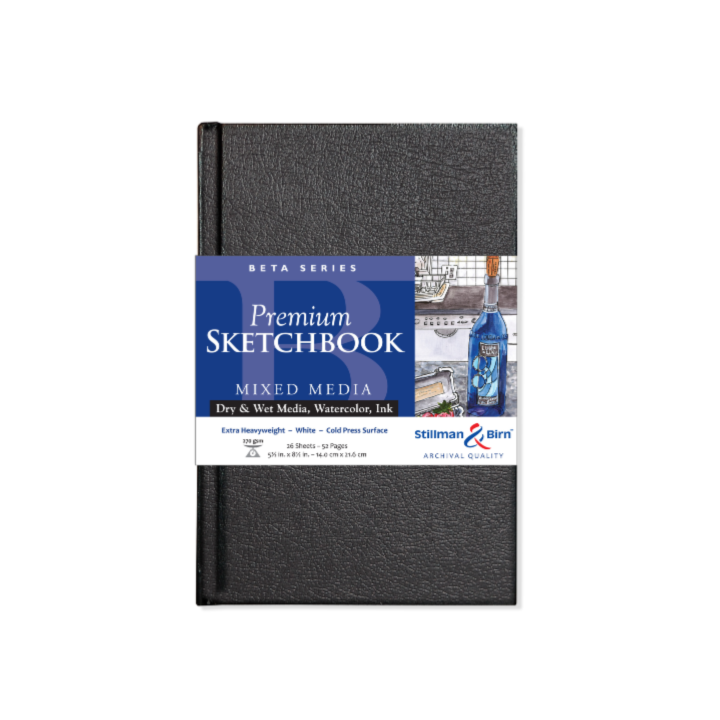 Exaclair - Vente Carnets de croquis - Stillman & Birn Carnet de croquis pour médias mixtes - Série bêta6