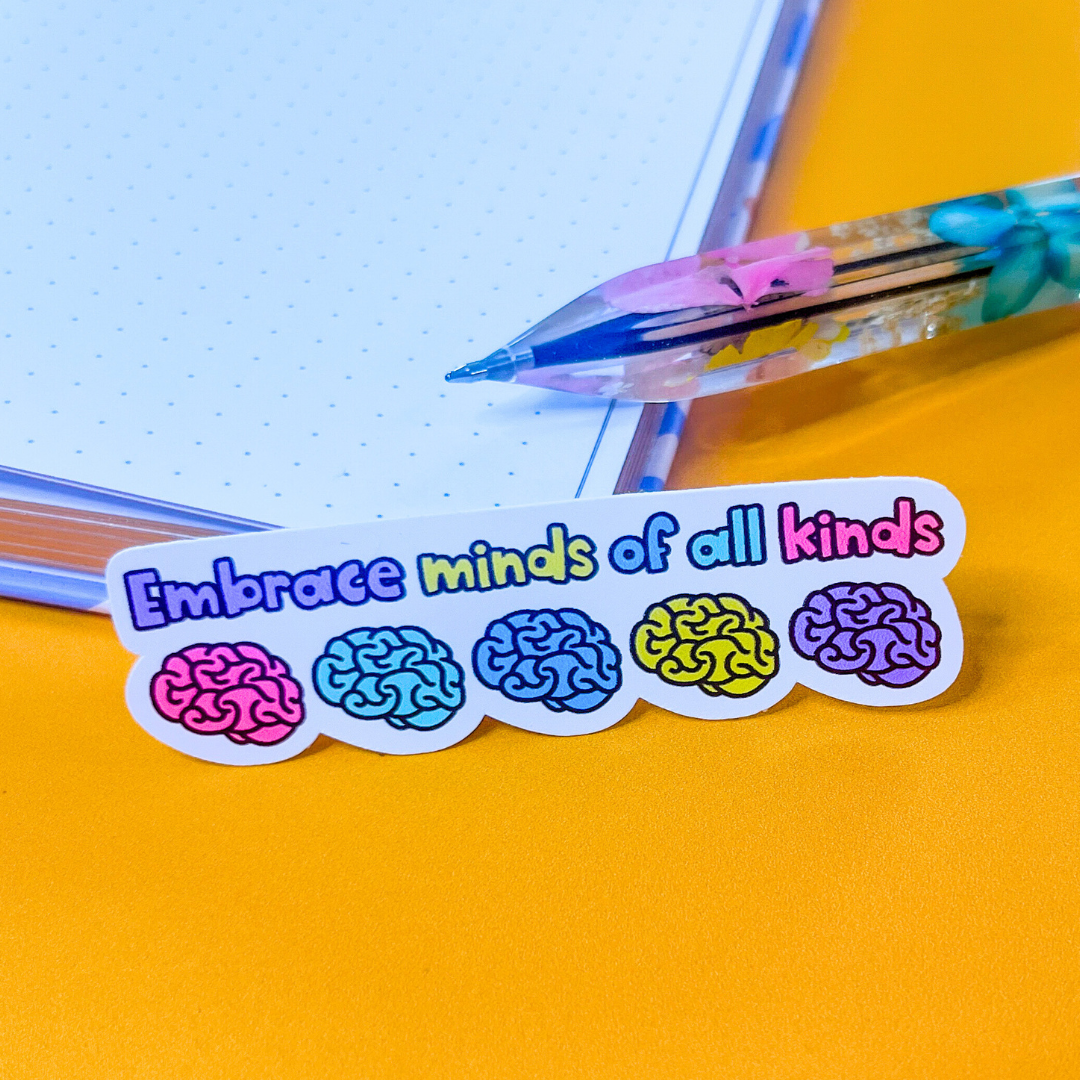 Sunshine Lane - Wholesale Sticker - Embrace Minds of All Kinds Sticker2