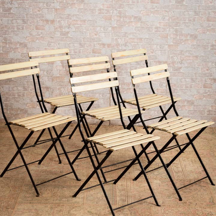 Antique Arte y Decoración – Engroshandel Terrassesæt – Sæt med 4 franske havestole Villandry