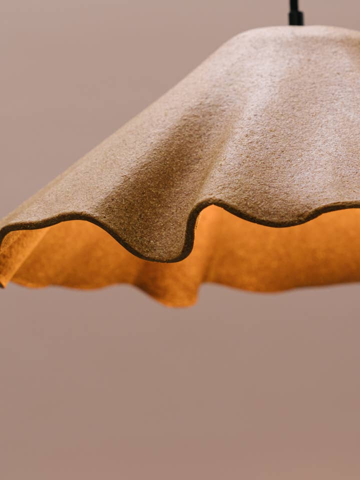 Obscure Lampenschirm in Orange, mittel für den Großhandel von Biohm - The Future of Home