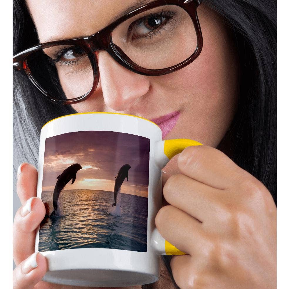 3dRose - Wholesale Coffee Mug - 3dRose, Bottlenose Dolphins, Roatan, Honduras - SA12 SWE0014 - Stuart Westmorland, Mug1
