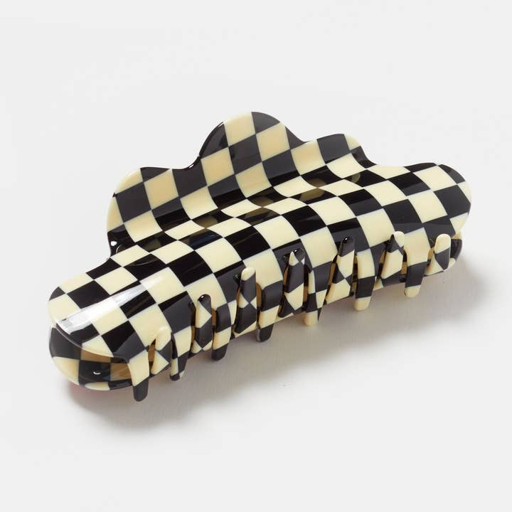 Nimbus Claw in Black + White Checker for wholesale by CHUNKS