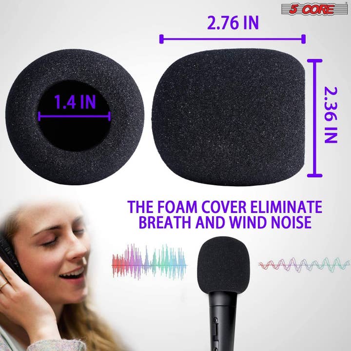 5 Core Inc. - Wholesale Music Accessory - 5Core Recording Microphone Podcast Bundle Condenser Mic Kit