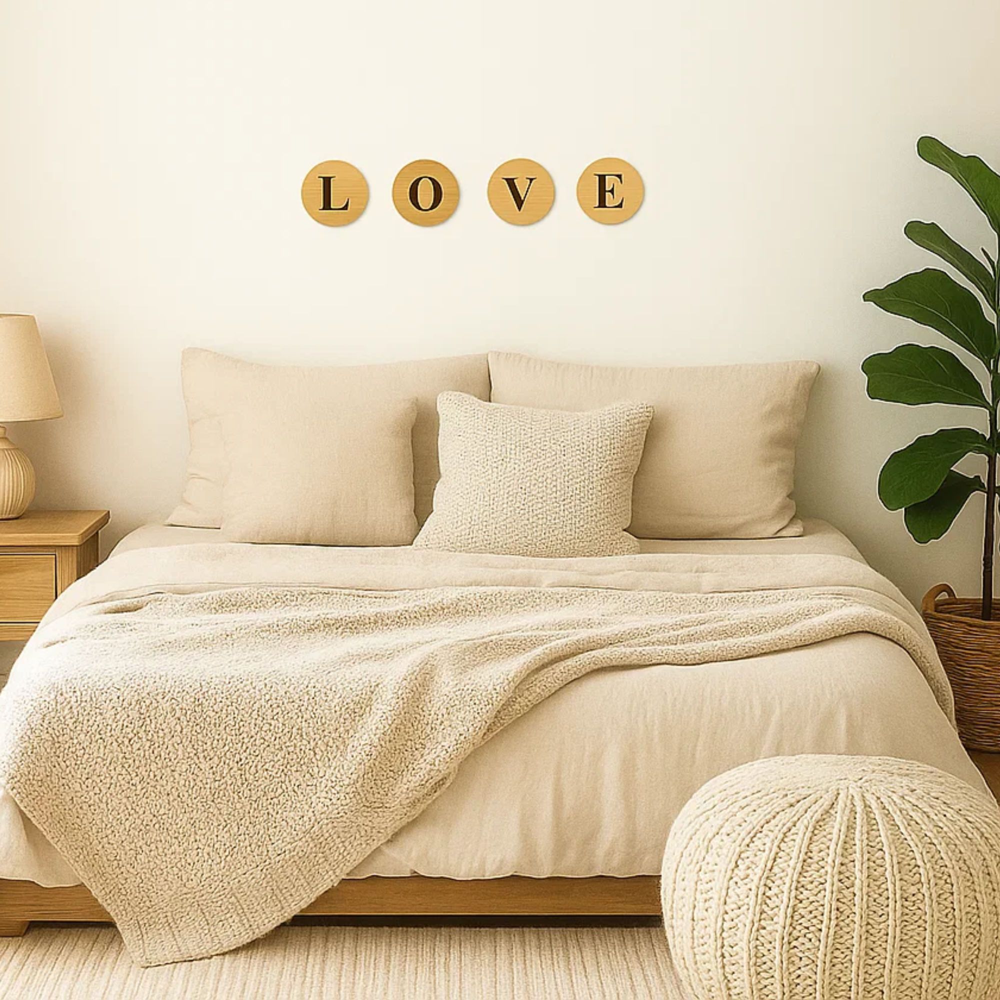 INVISION - Wholesale Coasters - 72pc Bulk 4" Bamboo Coasters – Blank for Custom Engraving24