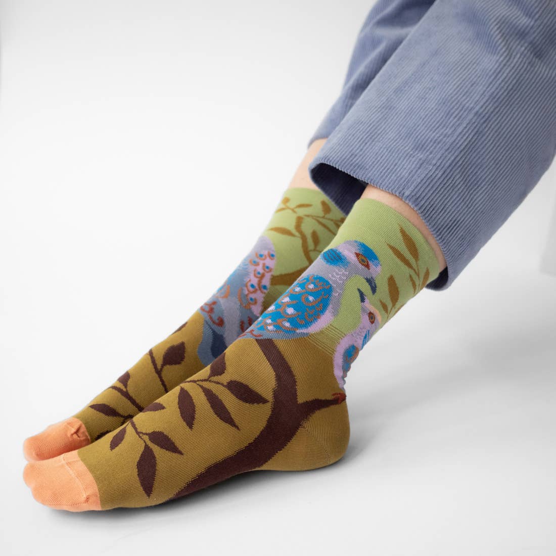 Bonne Maison – Meias - Unissexo por atacado – Meia Rola-bosta Absinto2