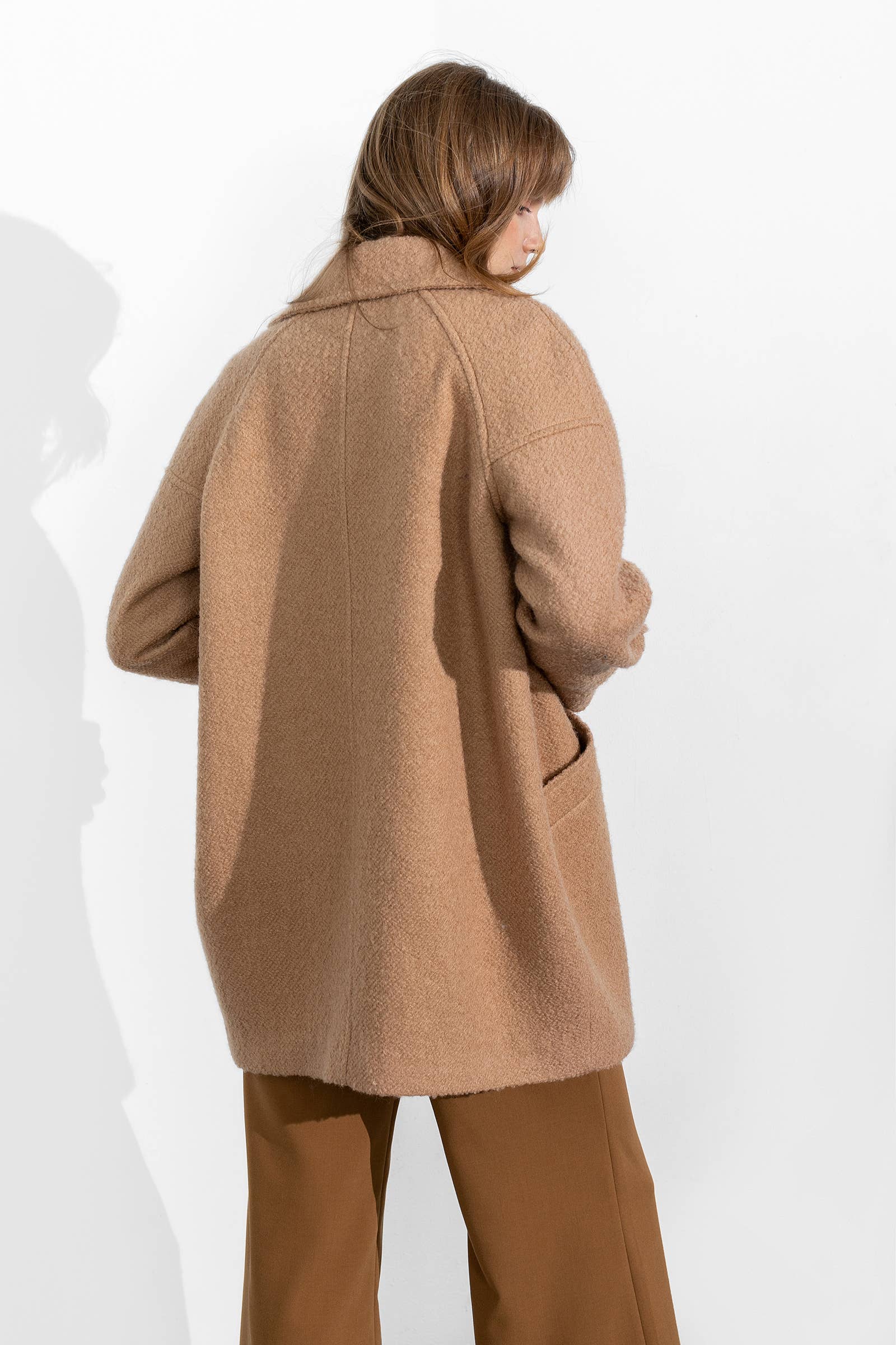 J.ING - Wholesale Coat - Women's - Teddy Coat (Ivory/SandyBrown)14