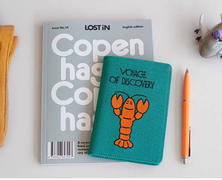 K-Wonderland - Vendita all'ingrosso Custodia per passaporto - Donna - [1537] Cover per passaporto Protect Travel Wallet - Ricamo di lusso2