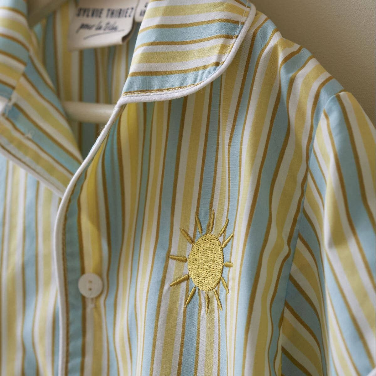 Sylvie Thiriez - Wholesale Sleepwear Set - Unisex - Riviera children short pyjama2