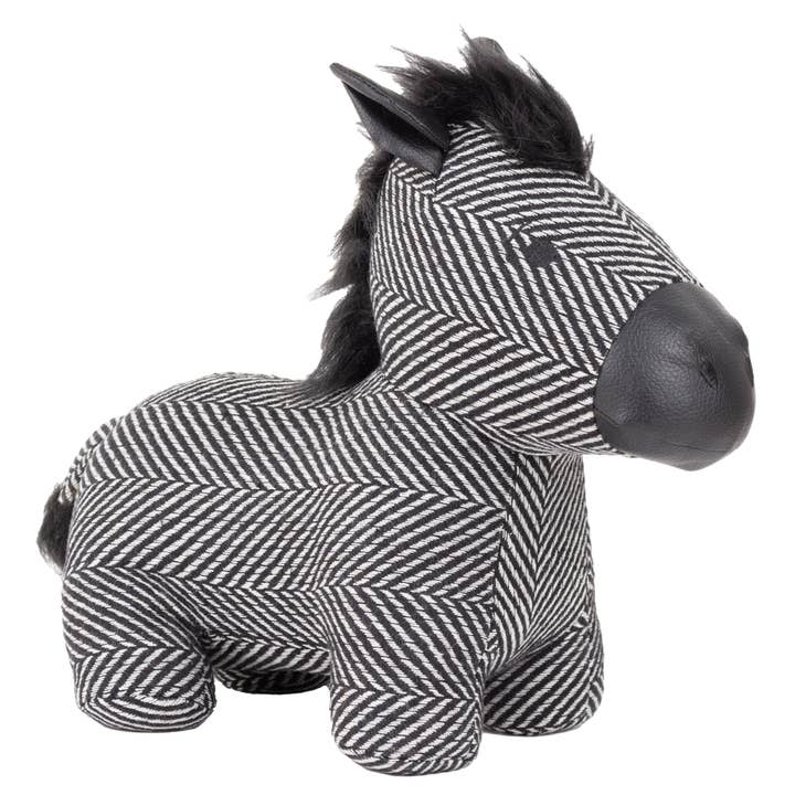 Negro Tope de puerta Zebra Jacquard negro de venta al por mayor en Faire