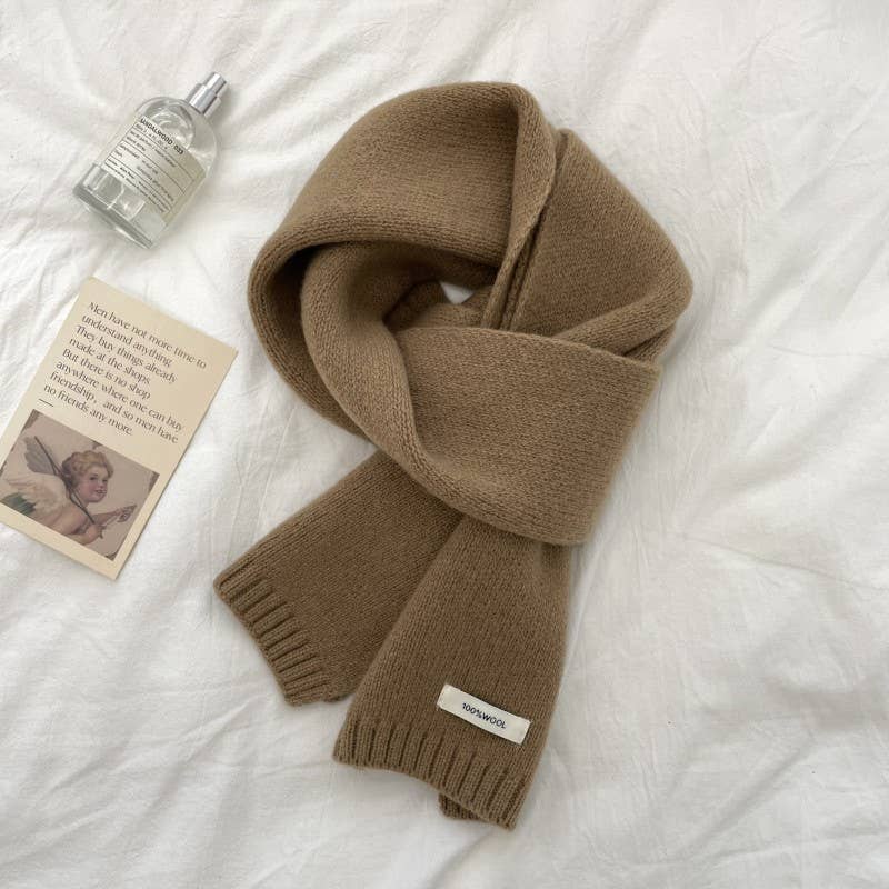 Little Trendy - Wholesale Scarf - Unisex - Wool solid color scarf for men and women1
