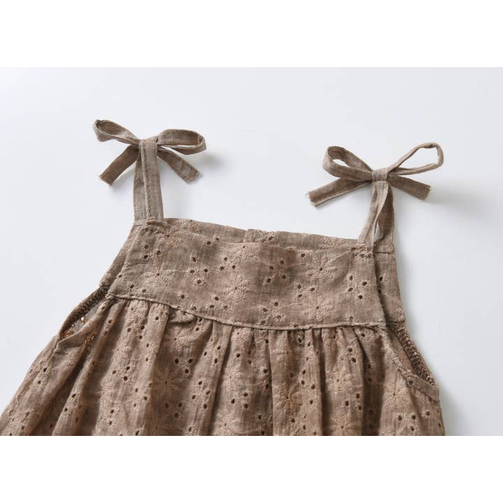MyKids-USA® - Wholesale Bodysuit (Non-Footed) - Baby - Baby Girls Solid Color Hollow Design Sleeveless Onesies With