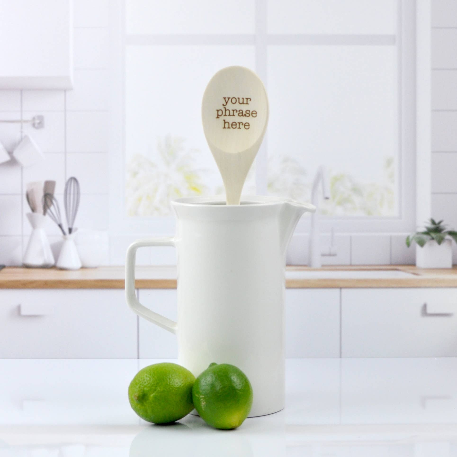 Blue Studio Creative - Wholesale Kitchen Spoon - Wooden Spoons With A Custom Phrase - Set of Ten Customized2